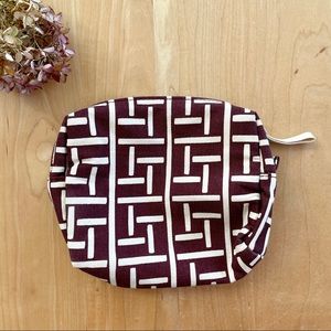 Florence Broadhurst for Qantas fabric zippered bag